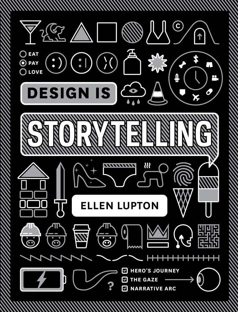 Buchcover: Design is Storytelling