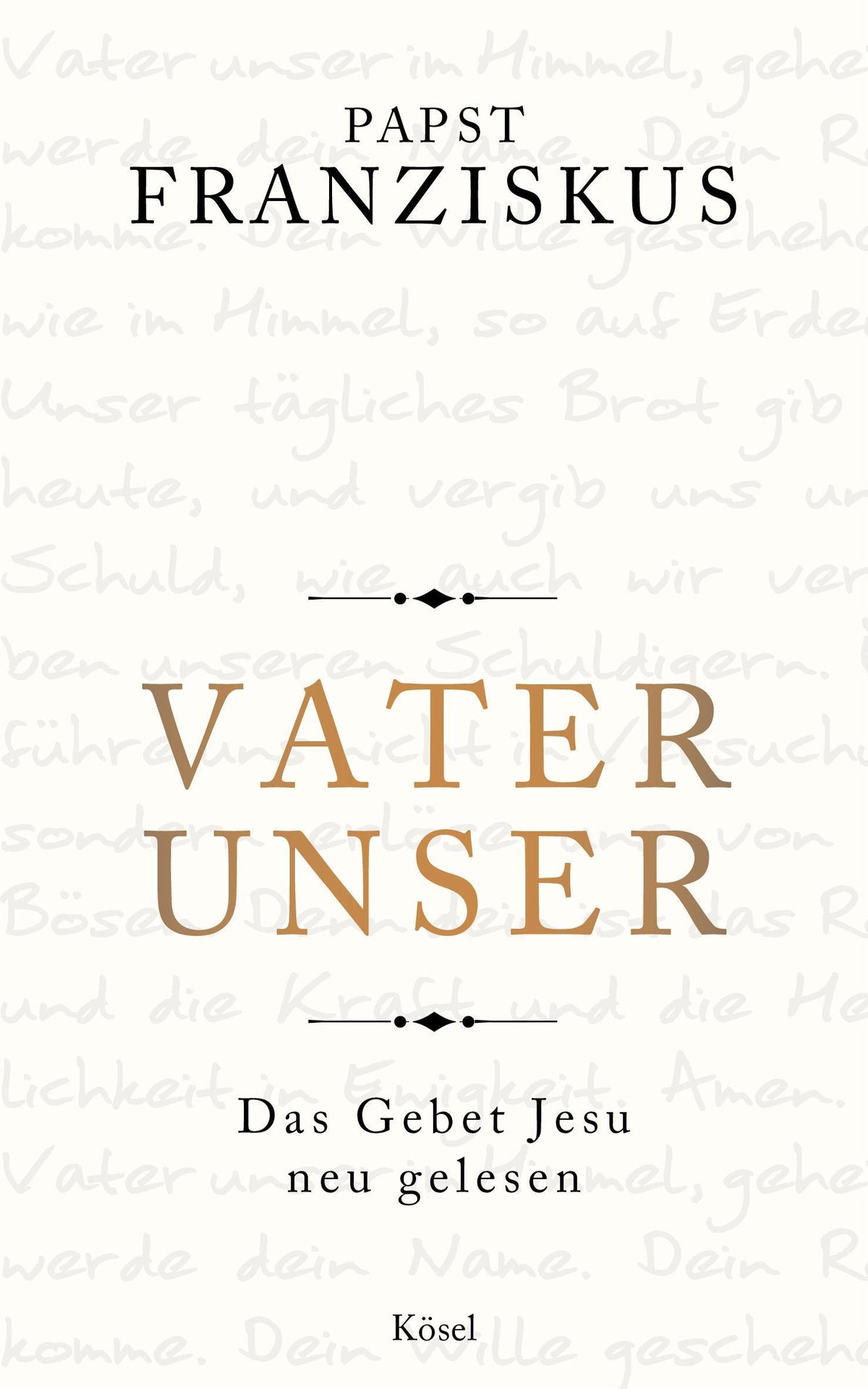 Buchcover: Vater unser