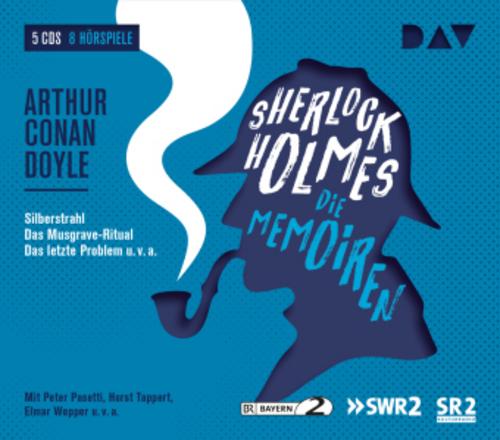 Sherlock Holmes 3 - Die Memoiren,5 Audio-CDs