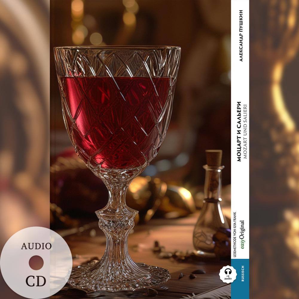Mozart und Salieri (Buch + Audio-CD) - Frank-Lesemethode - Kommentierte zweisprachige Ausgabe Russisch-Deutsch, m. 1 Audio-CD, m. 1 Audio, m. 1 Audio