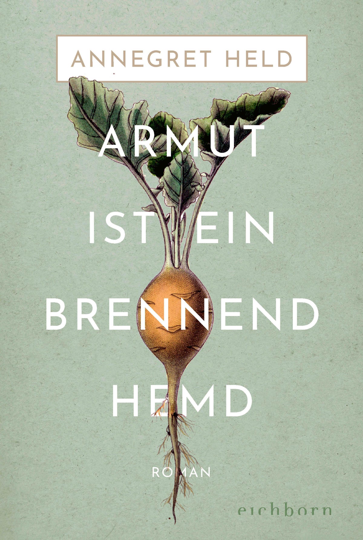 Buchcover: Armut ist ein brennend Hemd