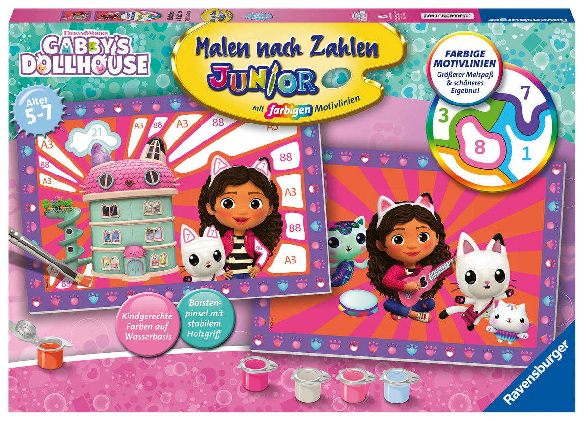 Buchcover: Malen nach Zahlen CreArt - Gabby's Dollhouse