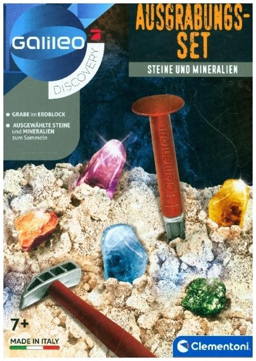 Buchcover: Ausgrabungsset - Steine und Mineralien (Experimentierkasten)