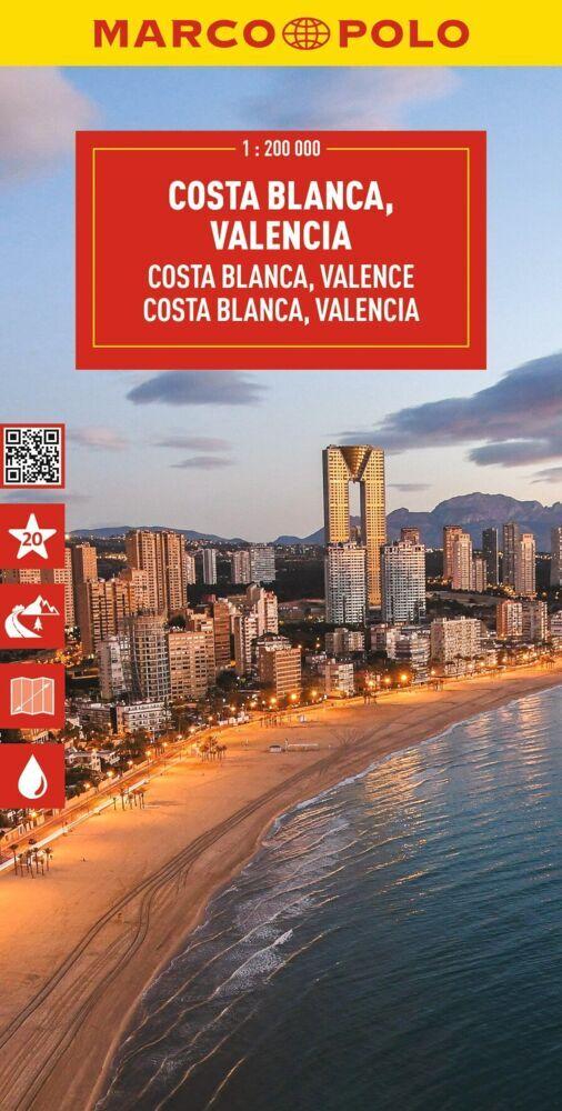 MARCO POLO Reisekarte Costa Blanca 1:200.000