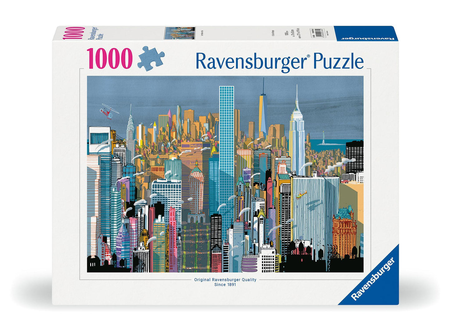 Erwachsenenpuzzle 1000 Teile - Ich bin New York