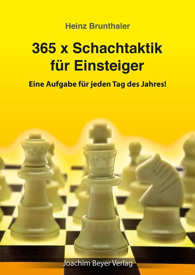 Buchcover: 365 x Schachtaktik für Einsteiger