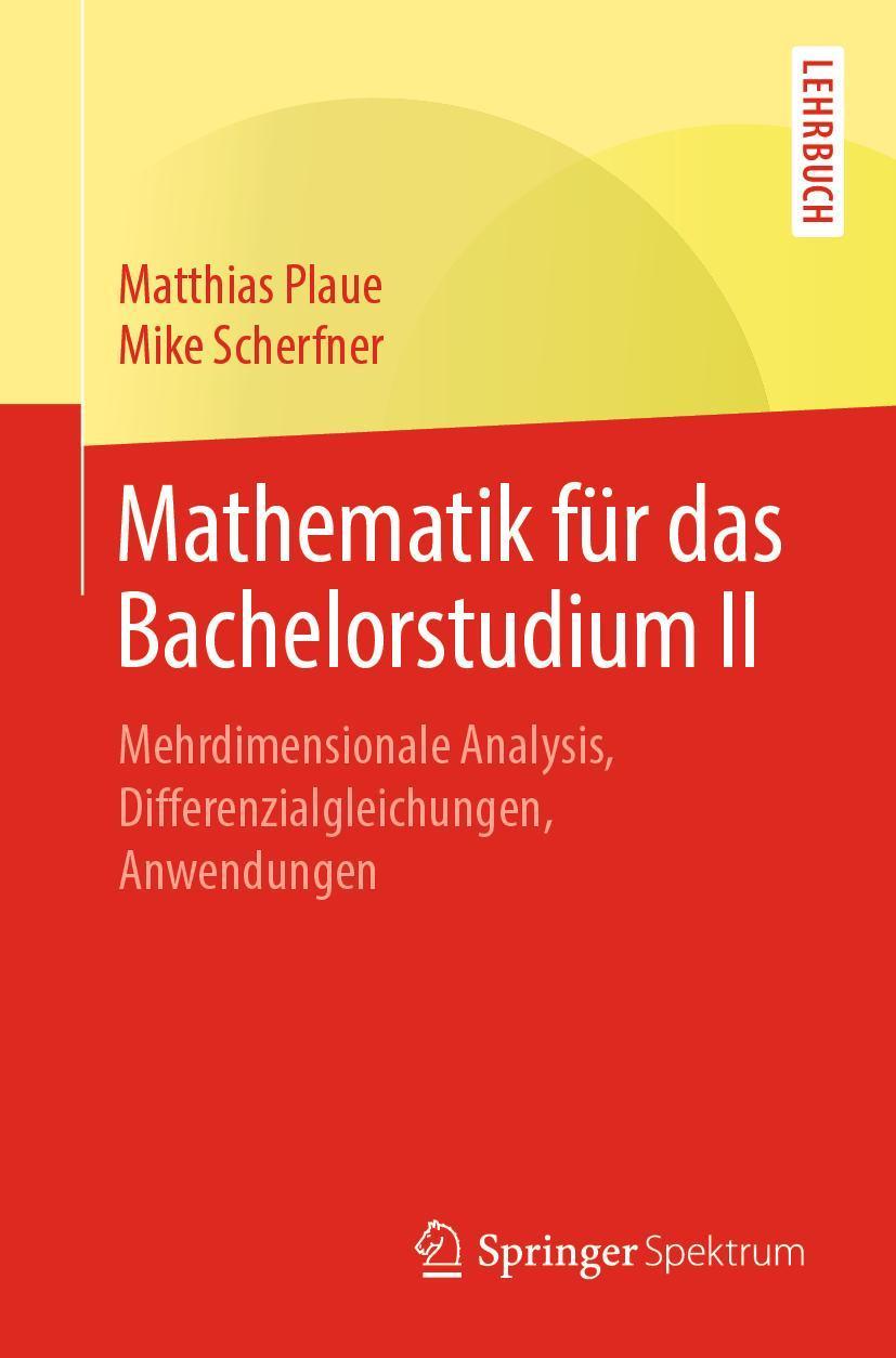 Buchcover: Mathematik für das Bachelorstudium II
