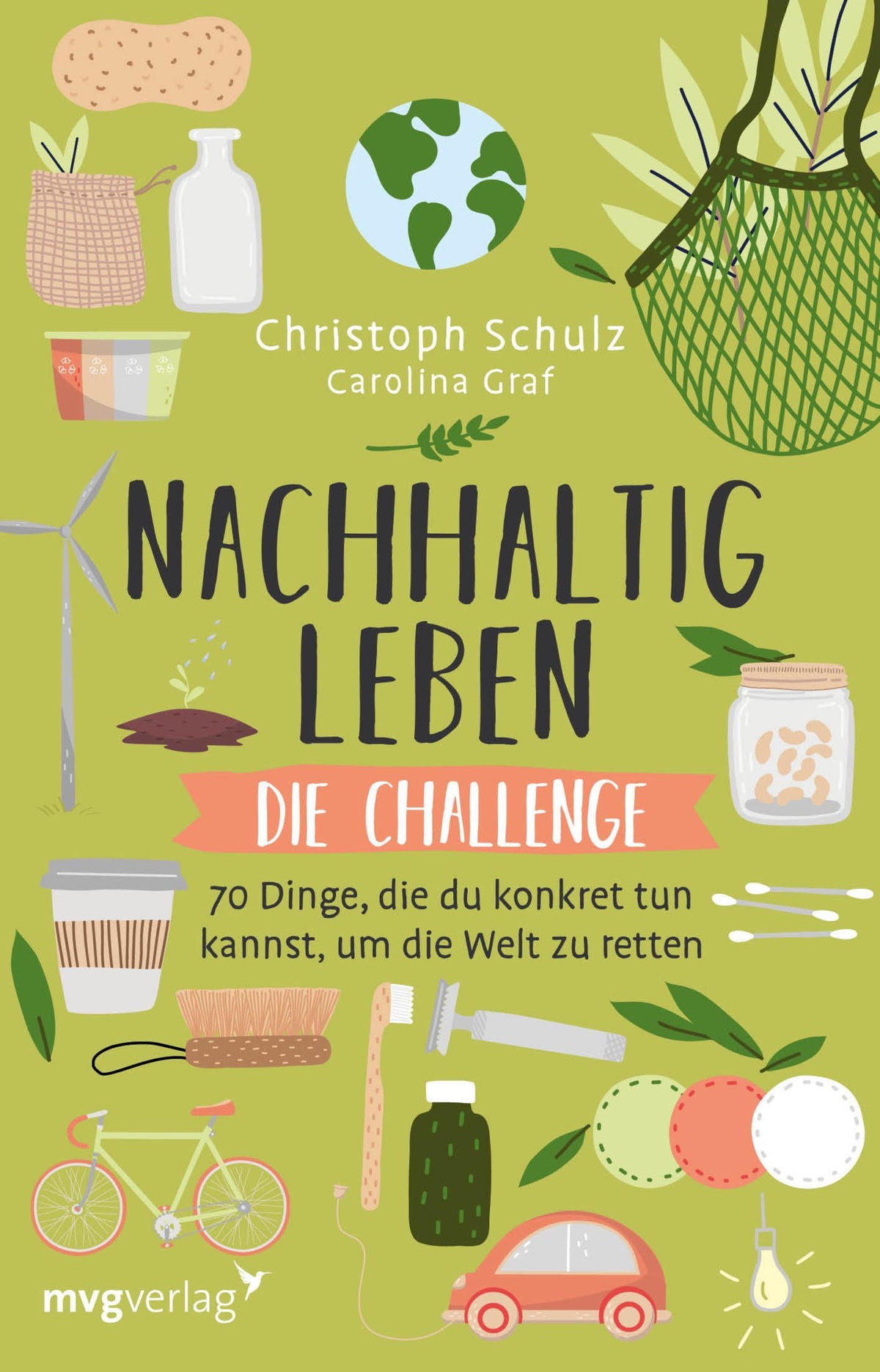 Buchcover: Nachhaltig leben - Die Challenge
