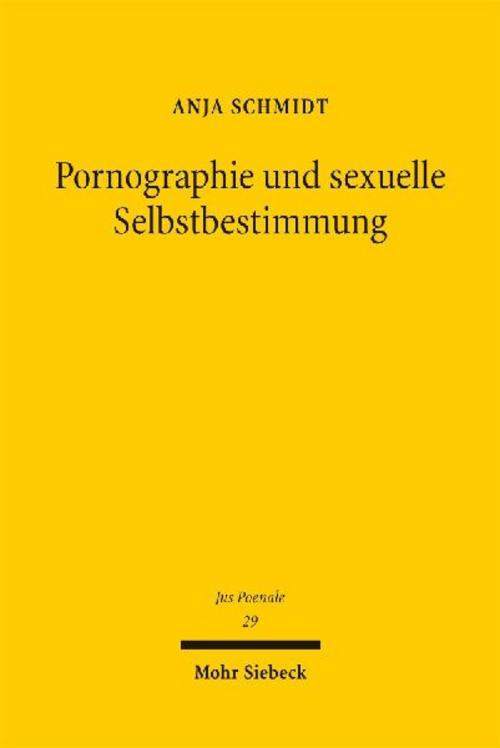 Pornographie und sexuelle Selbstbestimmung