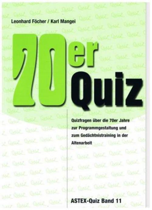 Buchcover: 70er Quiz