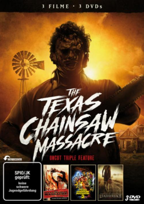 The Texas Chainsaw Massacre - Uncut Triple-Feature,3 DVDs