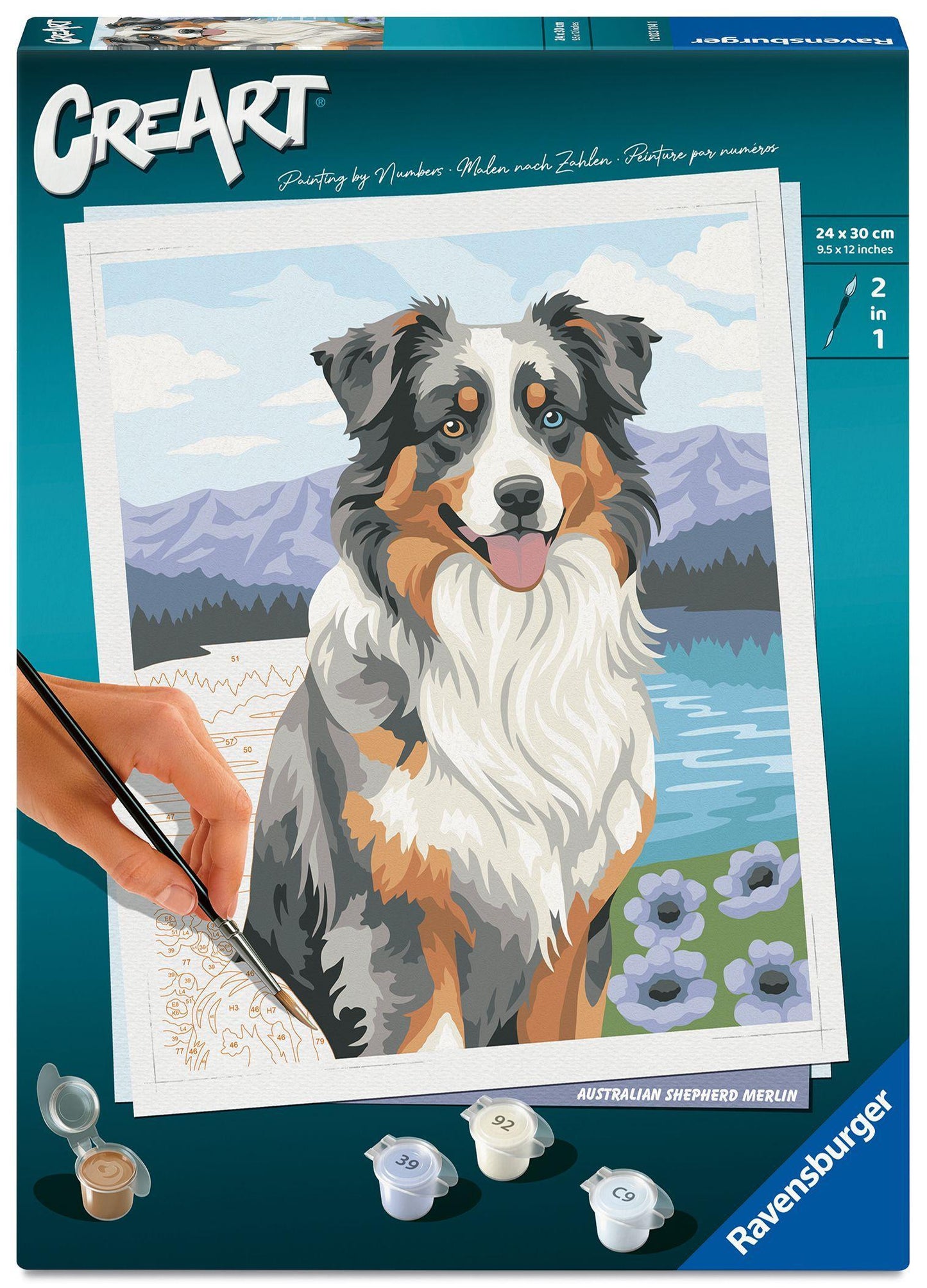 CreArt - Australian Shepherd Merlin
