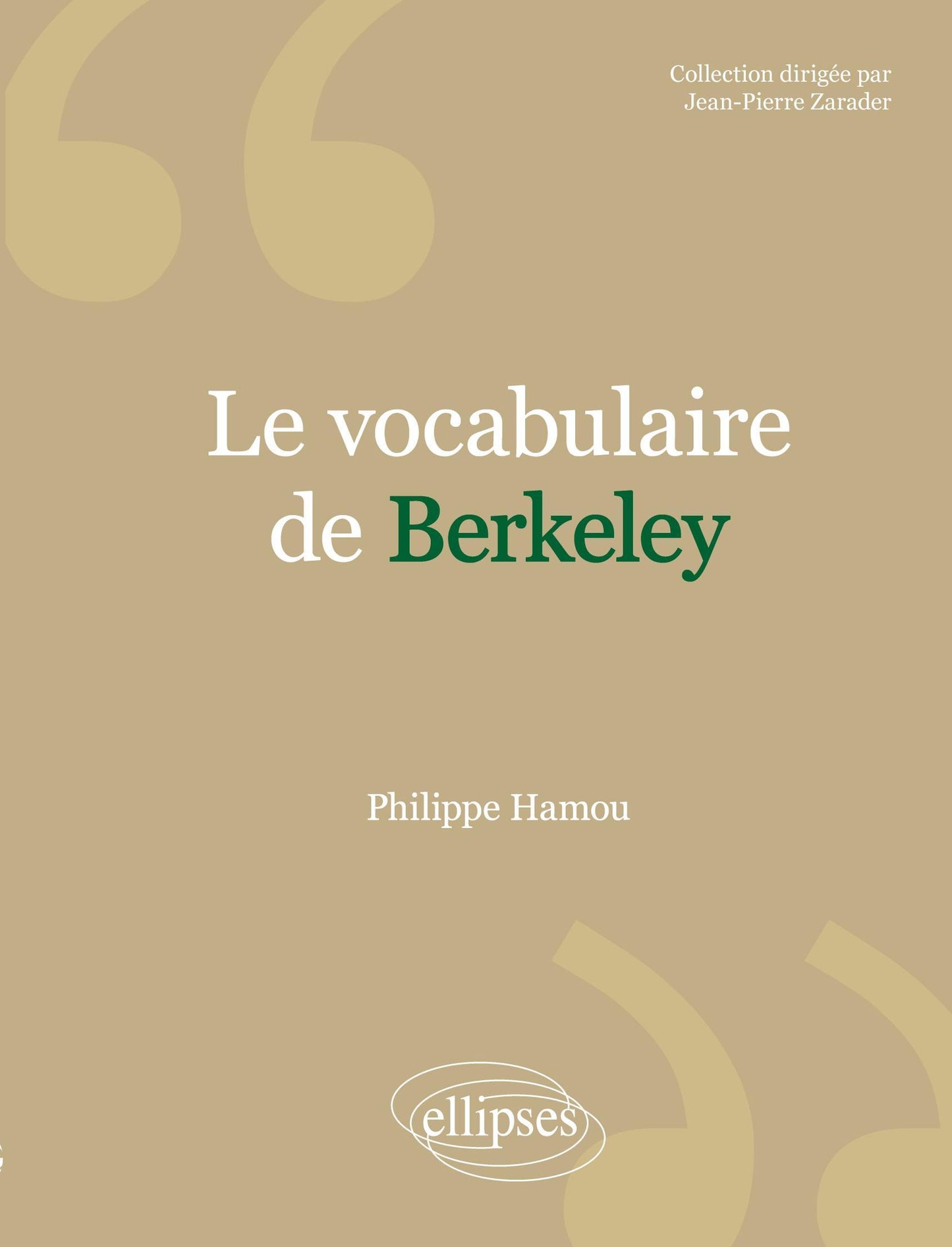 vocabulaire de Berkeley (Le)