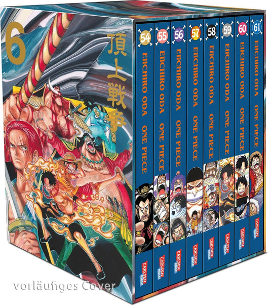 One Piece Sammelschuber 6: Marine Ford (inklusive Band 54-61): Piraten, Abenteuer und der größte Schatz der Welt!