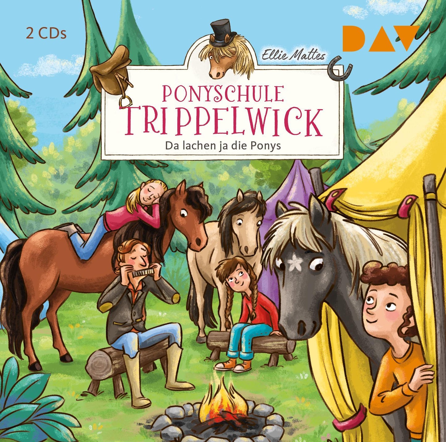 Ponyschule Trippelwick - Teil 5: Da lachen ja die Ponys,2 Audio-CD