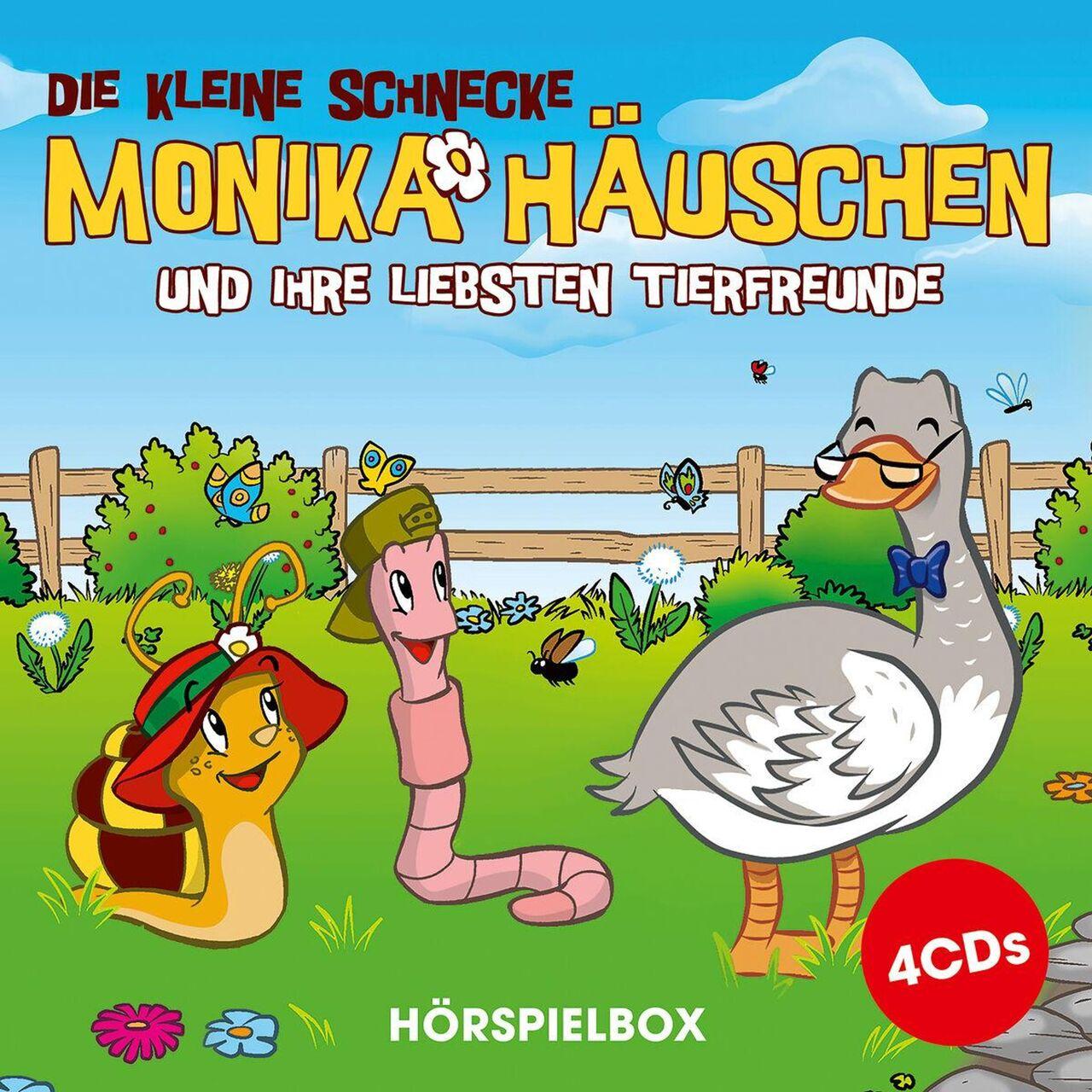 Monika Häuschen und ihre liebsten Tierfreunde