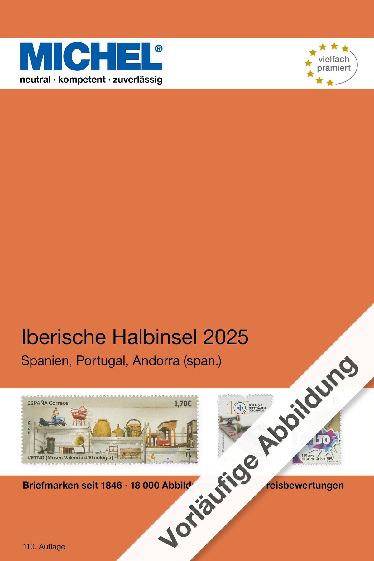 Buchcover: Iberische Halbinsel 2025