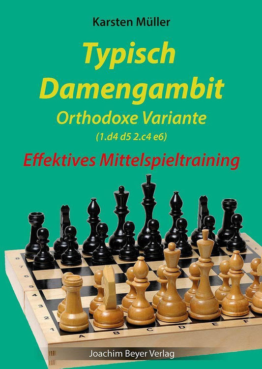 Buchcover: Typisch Damengambit - Orthodoxe Variante