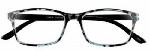 Lesebrille YOKO, rot-kupfer, +2.00 dpt mit Etui