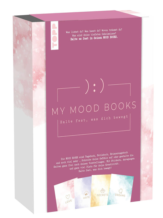 Buchcover: My Mood Books. Halte fest, was dich bewegt.