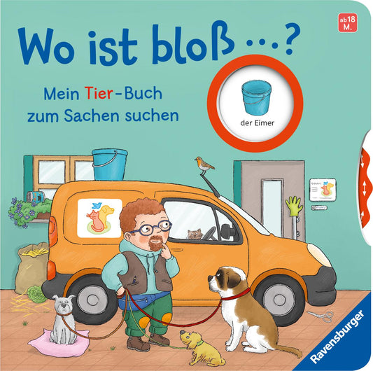 Wo ist bloß ...? - Mein Tier-Buch zum Sachen suchen