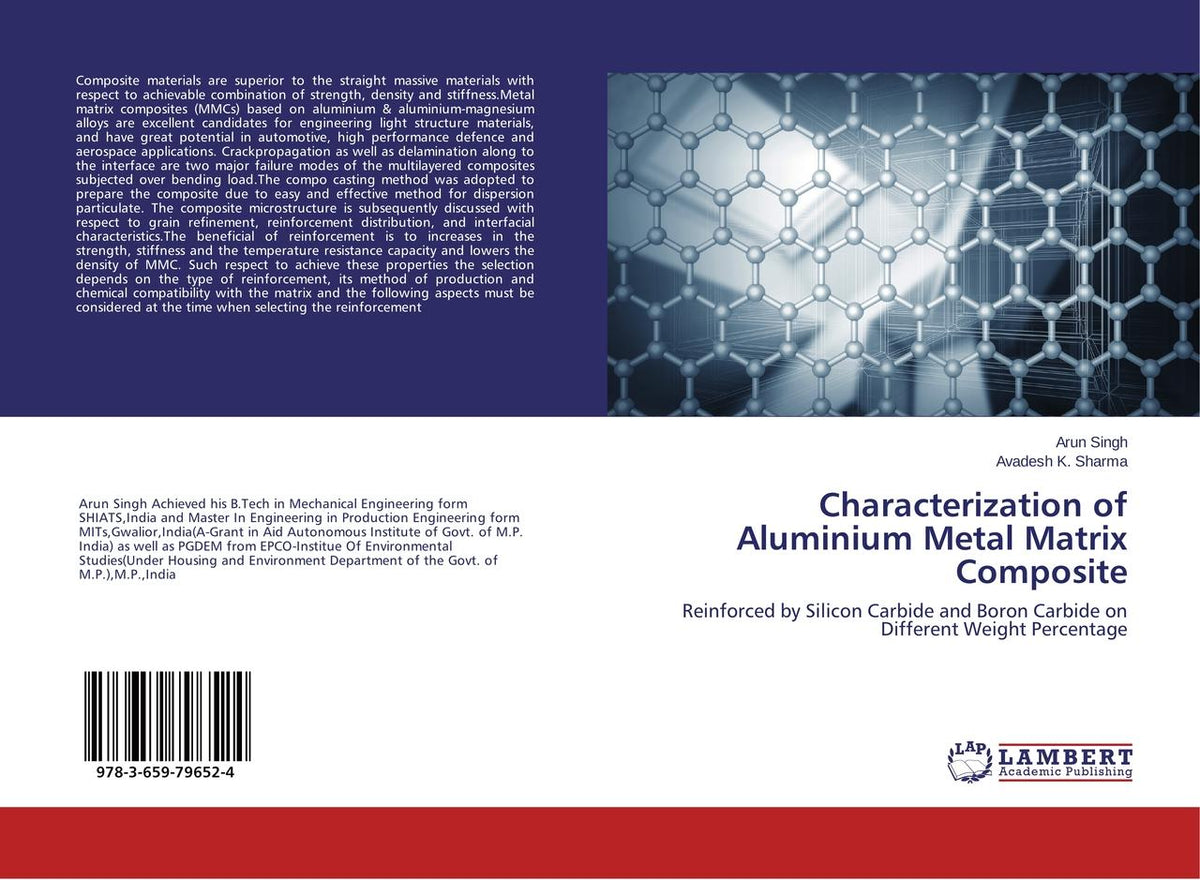 Buchcover: Characterization of Aluminium Metal Matrix Composite