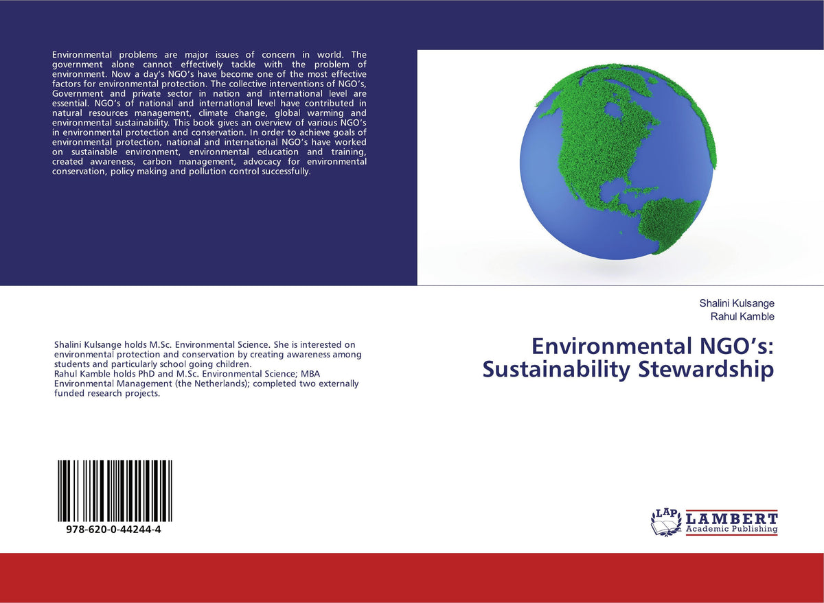 Buchcover: Environmental NGO's: Sustainability Stewardship