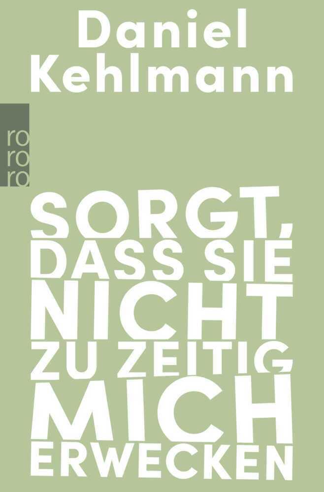Sorgt, dass sie nicht zu zeitig mich erwecken