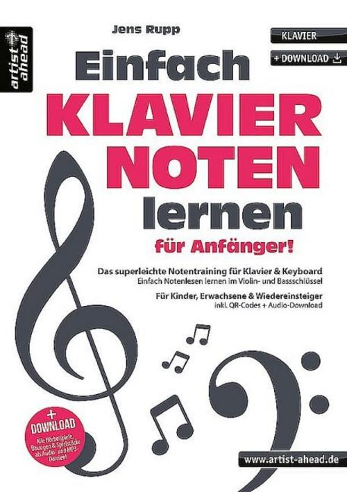 Einfach Klaviernoten lernen für Anfänger!