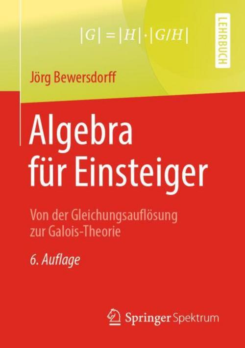 Buchcover: Algebra für Einsteiger