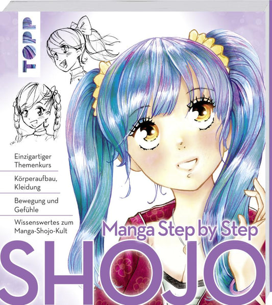 Buchcover: Manga Step by Step Shojo