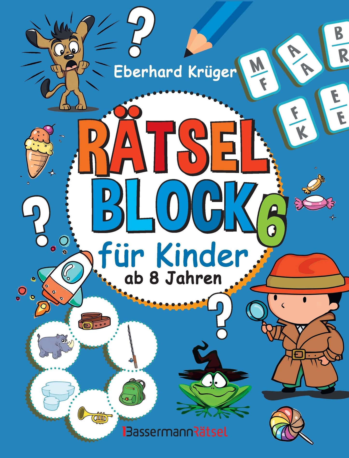 Rätselblock 6 für Kinder ab 8 Jahren (5 Exemplare à 3,99)