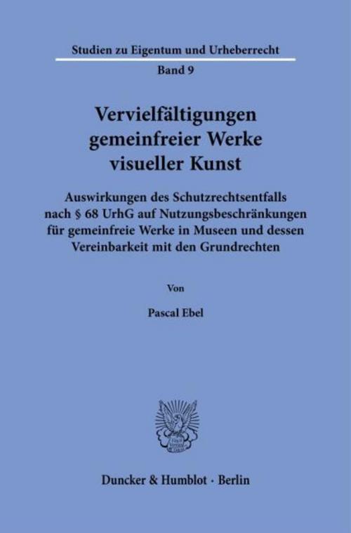 Vervielfältigungen gemeinfreier Werke visueller Kunst