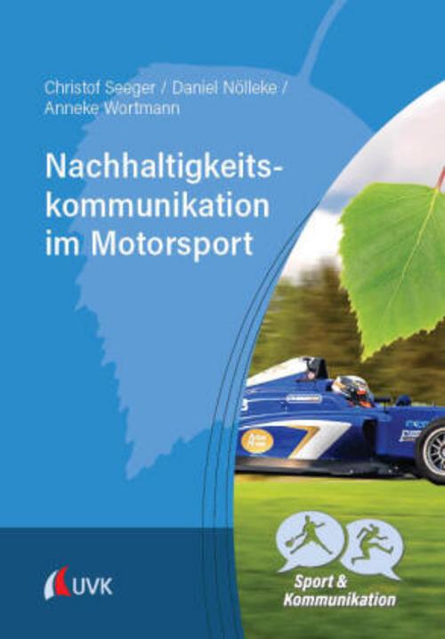 Buchcover: Nachhaltigkeitskommunikation im Motorsport
