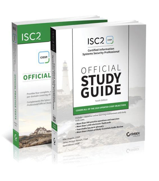 Buchcover: ISC2 CISSP Certified Information Systems Security Professional Official Study Guide & Practice Tests Bundle