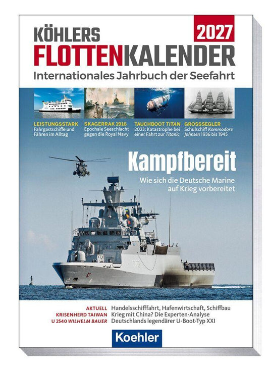 Köhlers FlottenKalender 2027