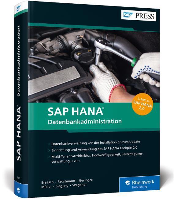 Buchcover: SAP HANA - Datenbankadministration