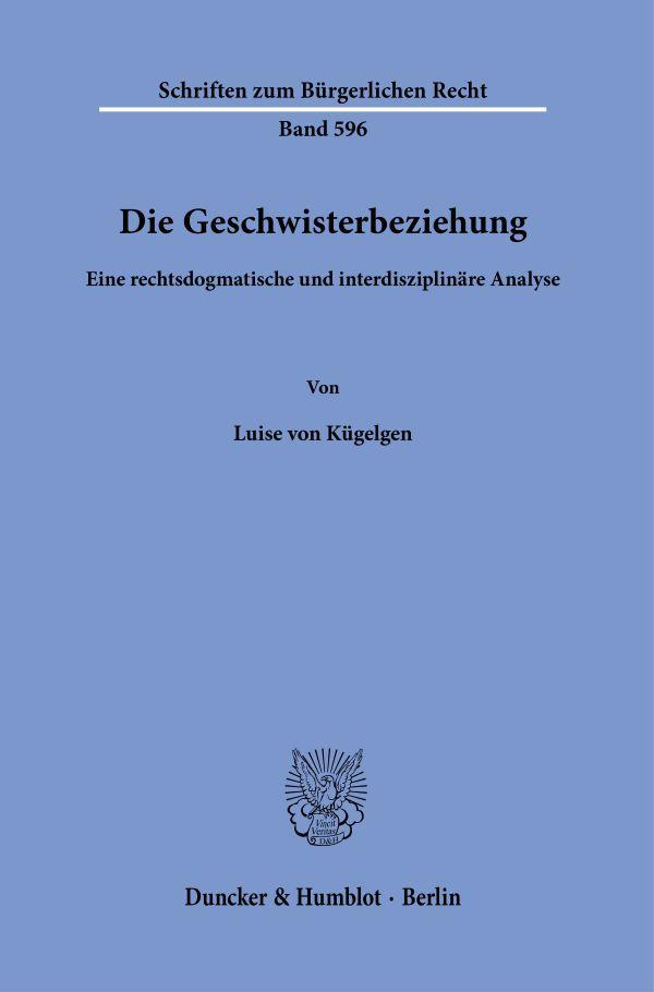 Die Geschwisterbeziehung