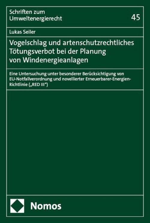 Vogelschlag und artenschutzrechtliches Tötungsverbot bei der Planung von Windenergieanlagen