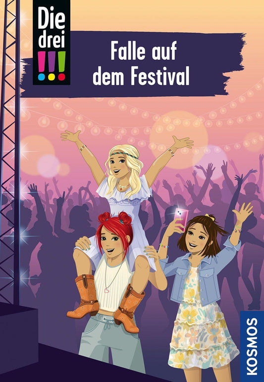 Vogel, Kirsten/Die drei !!!, 118, Falle auf dem Festival