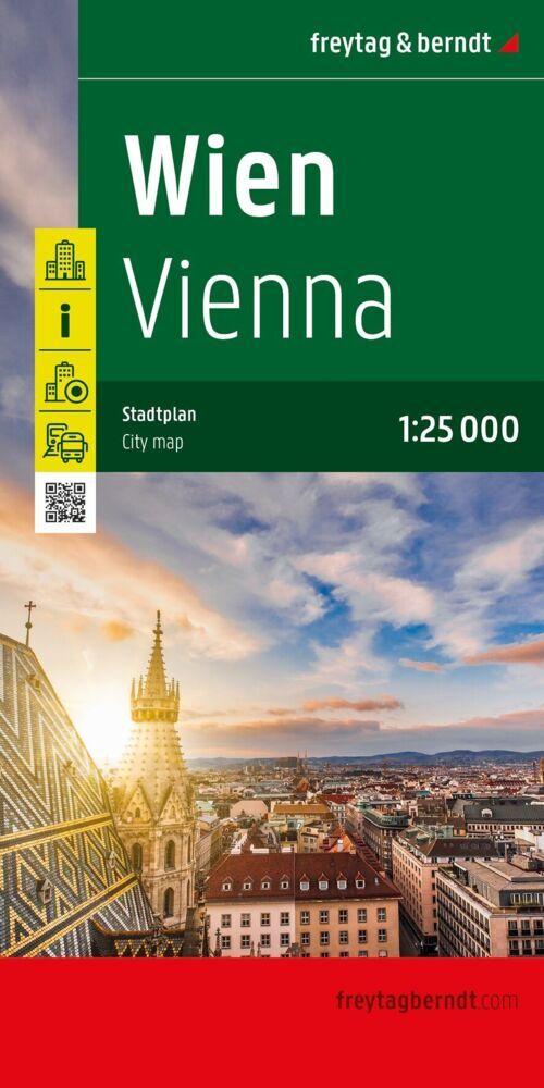 freytag & berndt Stadtplan Wien 1:25.000