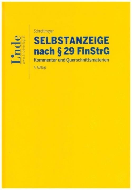 Selbstanzeige nach § 29 FinStrG