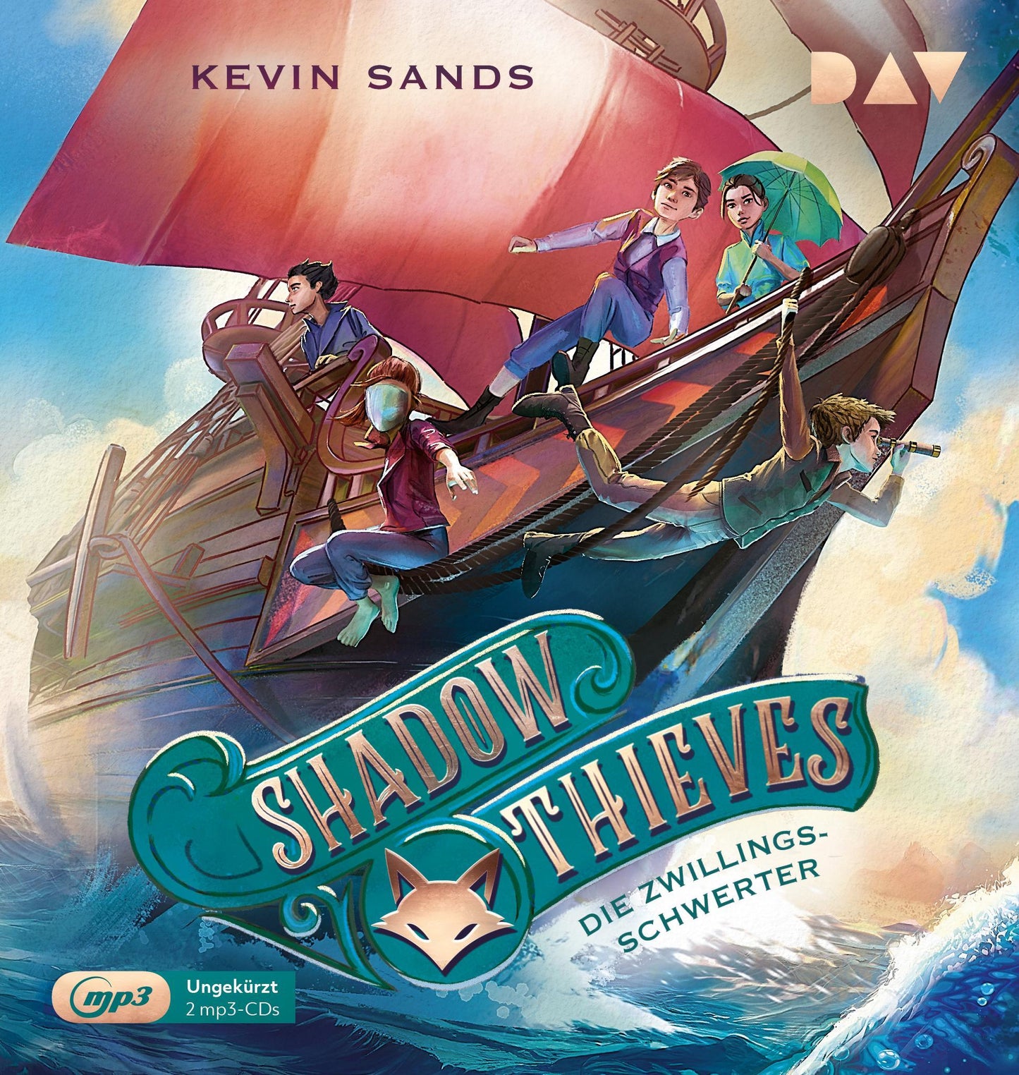 Shadow Thieves - Teil 2: Die Zwillingsschwerter,2 Audio-CD, 2 MP3