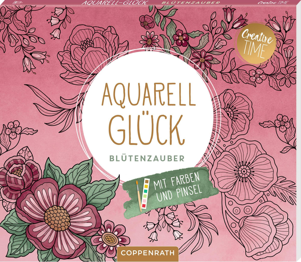 Buchcover: Aquarell-Glück