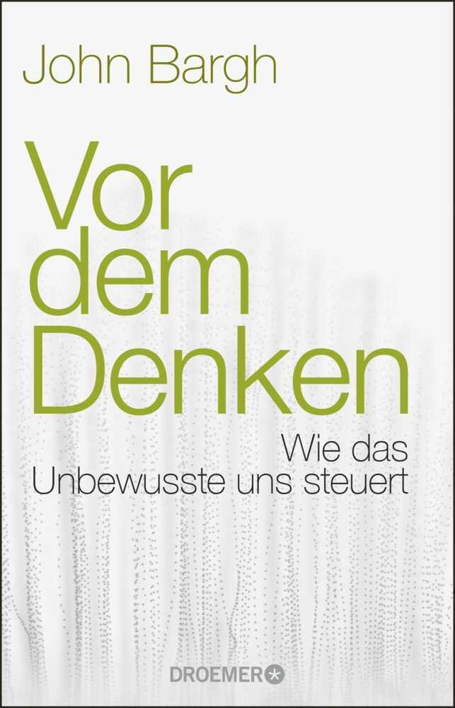 Buchcover: Vor dem Denken
