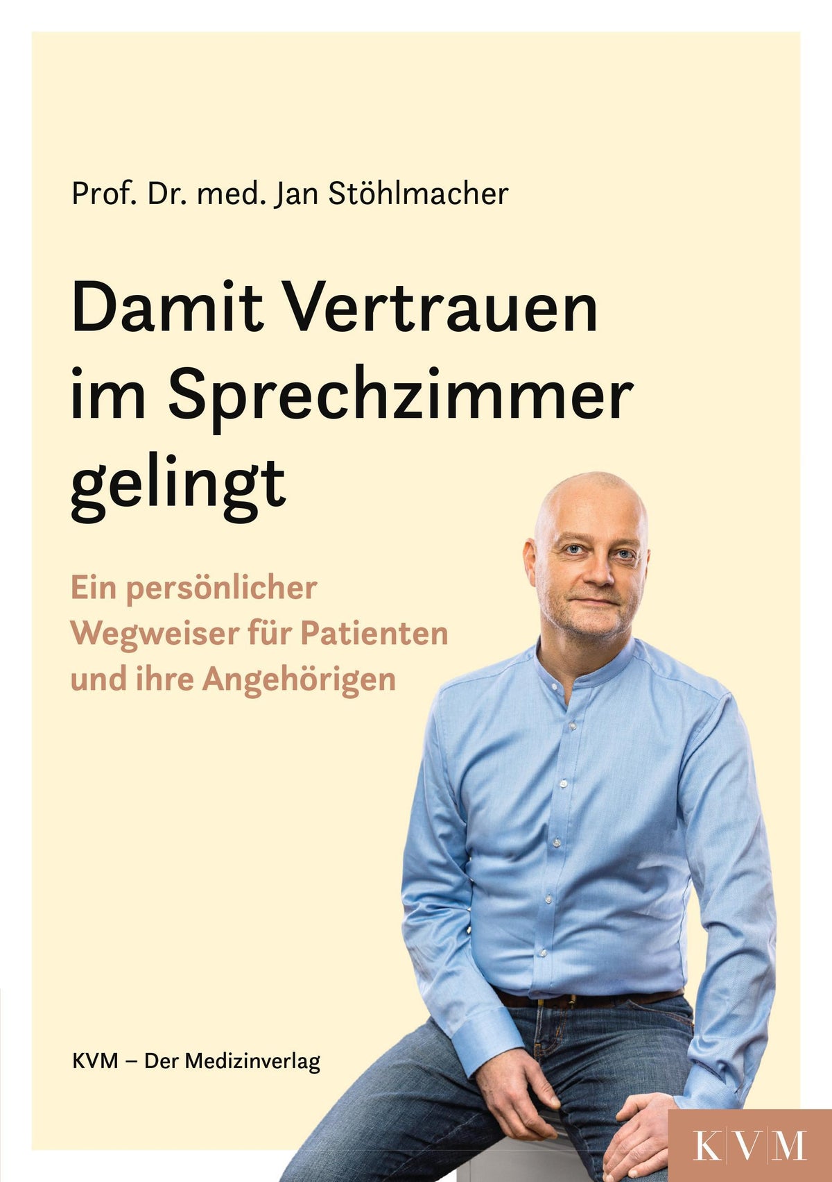 Buchcover: Damit Vertrauen im Sprechzimmer gelingt