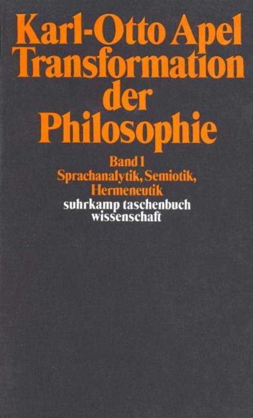 Buchcover: Transformation der Philosophie.Bd.1