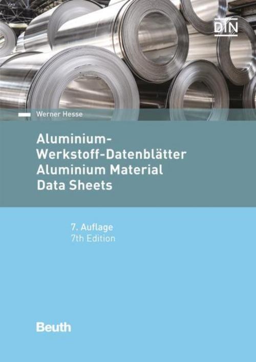 Buchcover: Aluminium-Werkstoff-Datenblätter