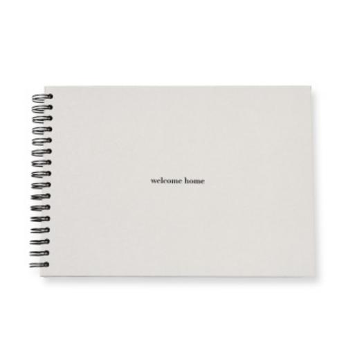 Buchcover: \"welcome home\" Familienbuch - 40 Mitglieder