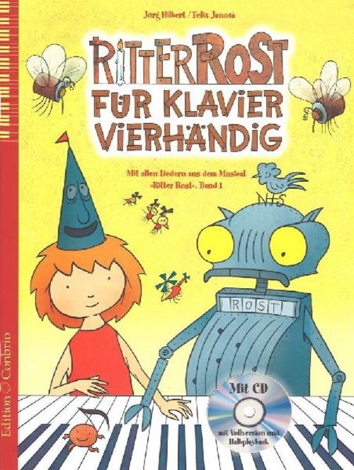 Buchcover: Ritter Rost für Klavier vierhändig